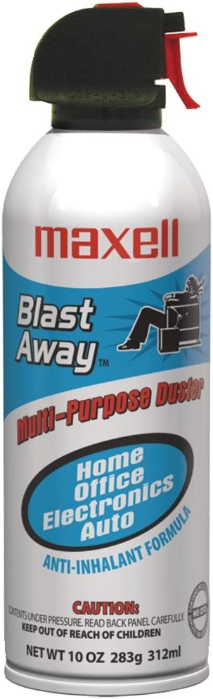 Maxell Canned Air 10-oz Blast A  Away  Multi-Purpose Duster Single