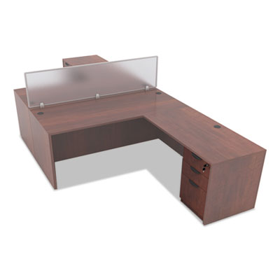 Alera Valencia Box/Box/File Full Pedestal, 15.63w x 20.5d x 28.5h, Medium Cherry