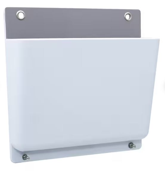 Fusion Hanging Wall File, White Gray