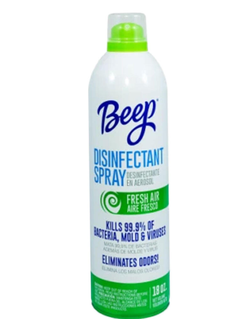 Beep Disinfect Spray-Fresh Air, 12/cs