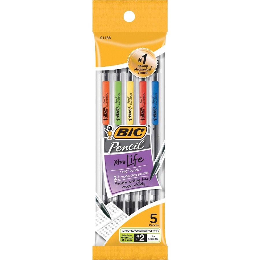 BIC .7mm Mechanical Pencils 5pk
