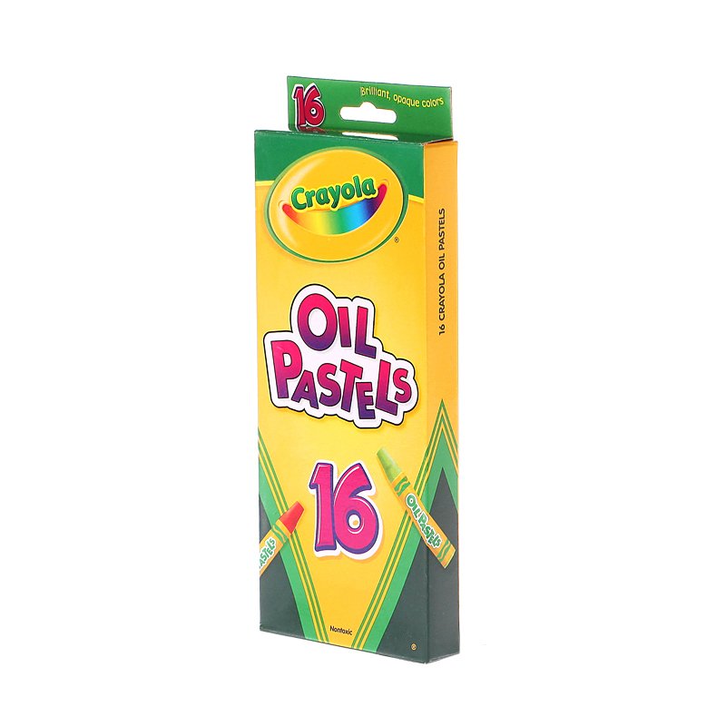 Oil Pastel Sticks, 16 Set