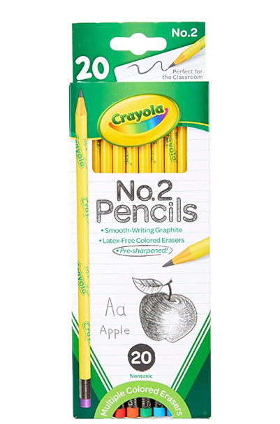 Crayola No. 2 Pencils 20 Count