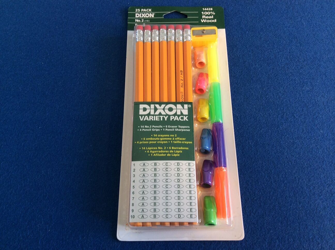 Dixon Variety Pack - #2 Pencils, Erasers, Pencil Grips