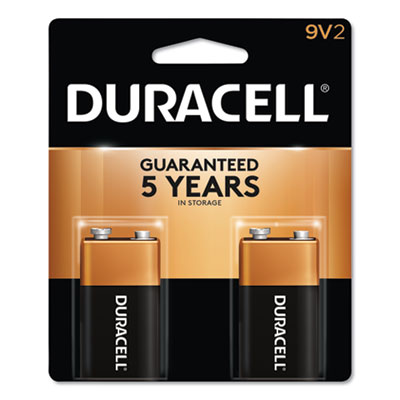CopperTop Alkaline 9V Batteries, 2/Pack