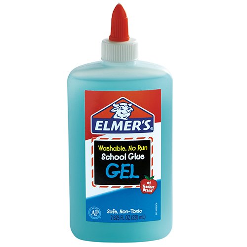 Elmers Glue Blue Clear Gel 8oz