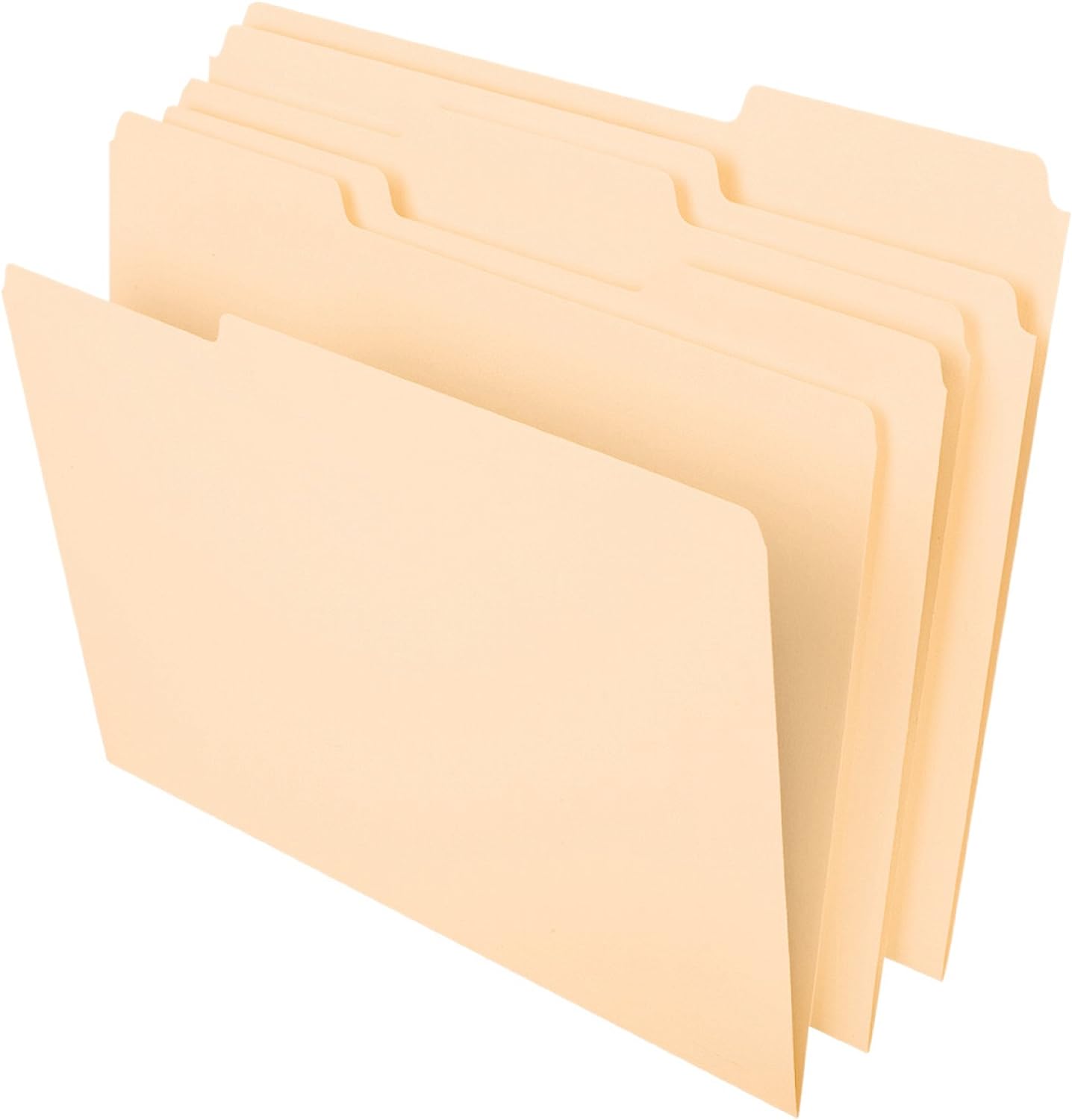 Folder Manilla Lletter size  1/3 C 100 per box