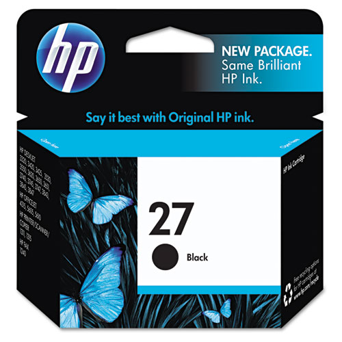 HP 27  Ink Cart Printer Bk