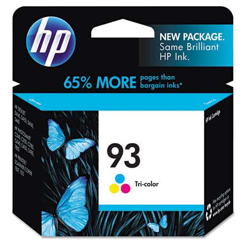 HP 93 Tri-color Original Ink Cartridge HP Deskjet D4145, D4155, D4160, 5440 Series,Photosmart C3135, C3140, C3150, C3180, C4140, C4150, C4180, 7850,PSC 1507, 1510 Series