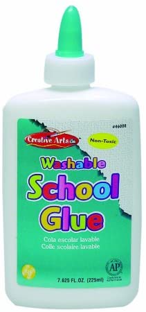 White All-Purpose Glue Bottle 8oz