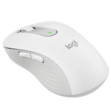 Logitech Signature M650 L Right Handed Wireless Mouse - Off-White Ergonomic