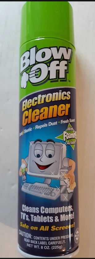 Blow Off Electronics Cleaner 8 oz.