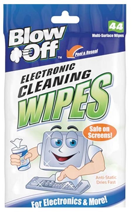 Blow Off® Electronic Cleaning Wipes