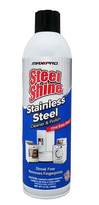 Max Pro Steel Shine Stainless Steel Cleaner 13 oz.