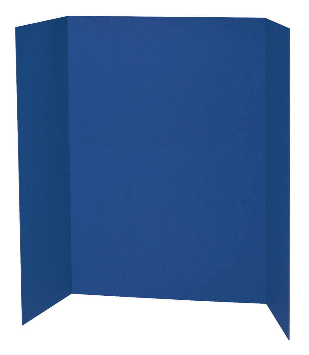 Blue 48x36 Tri-Fold Project Display Board