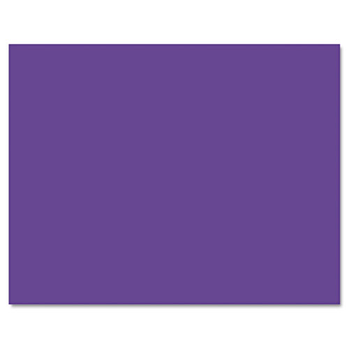 Four-Ply Railroad Board, 22 x 28, Purple, 25/Carton