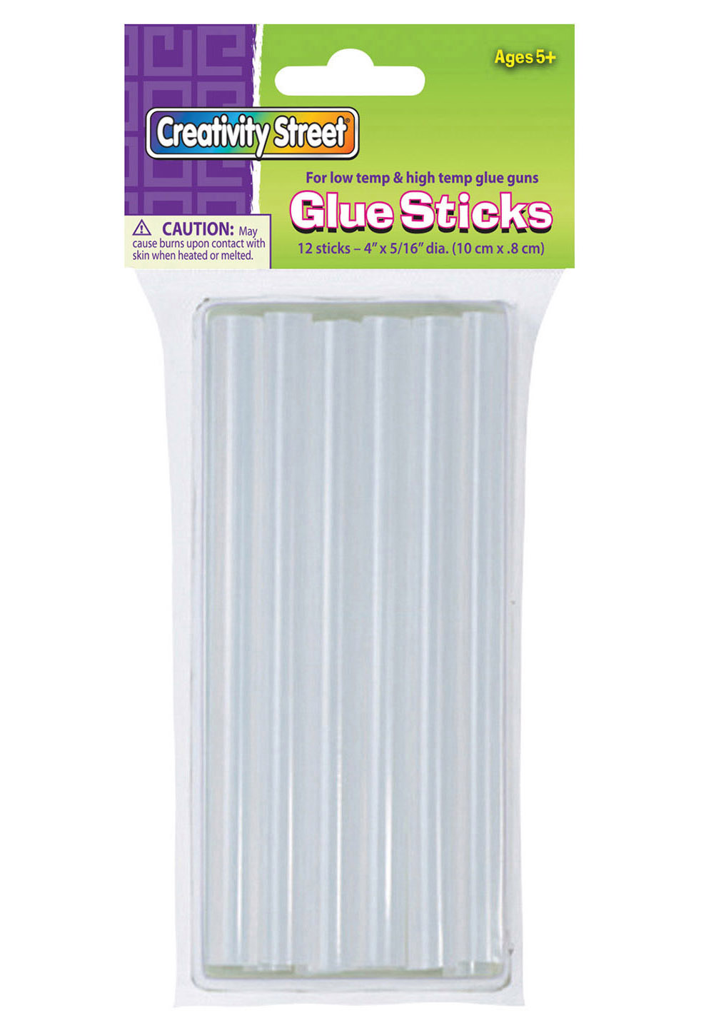Mini Hot Glue Sticks Clear 12pk
