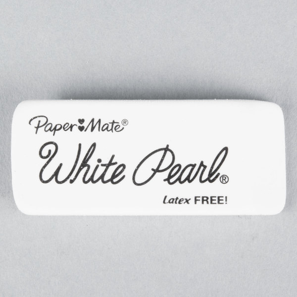 White Pearl Eraser,Large 12/box