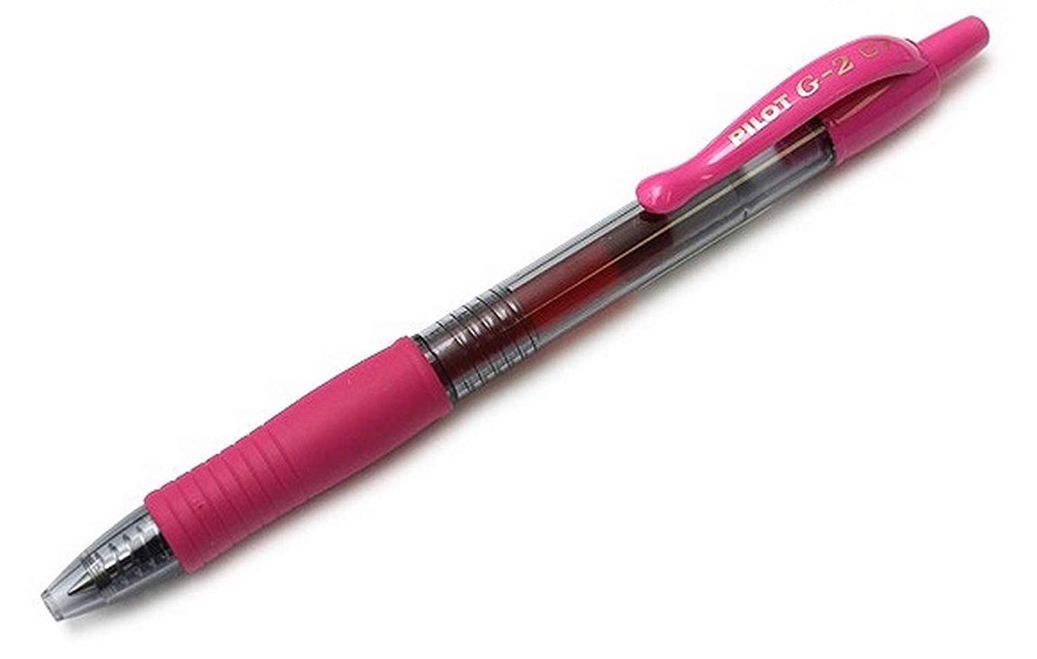 G2-7 Retractable Gel Roller Pens Fine Tip Pink