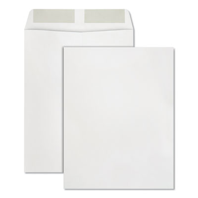 Quality Park Catalog Envelope, #13 1/2, Square Flap, Gummed Closure, 10 x 13, White, 250/Box