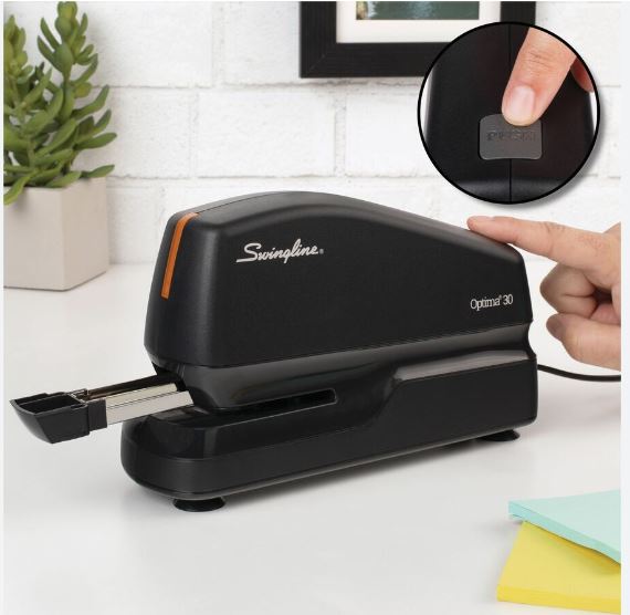 Swingline Speed Pro 25 Electric Staplers, 25-Sheet Capacity, Black